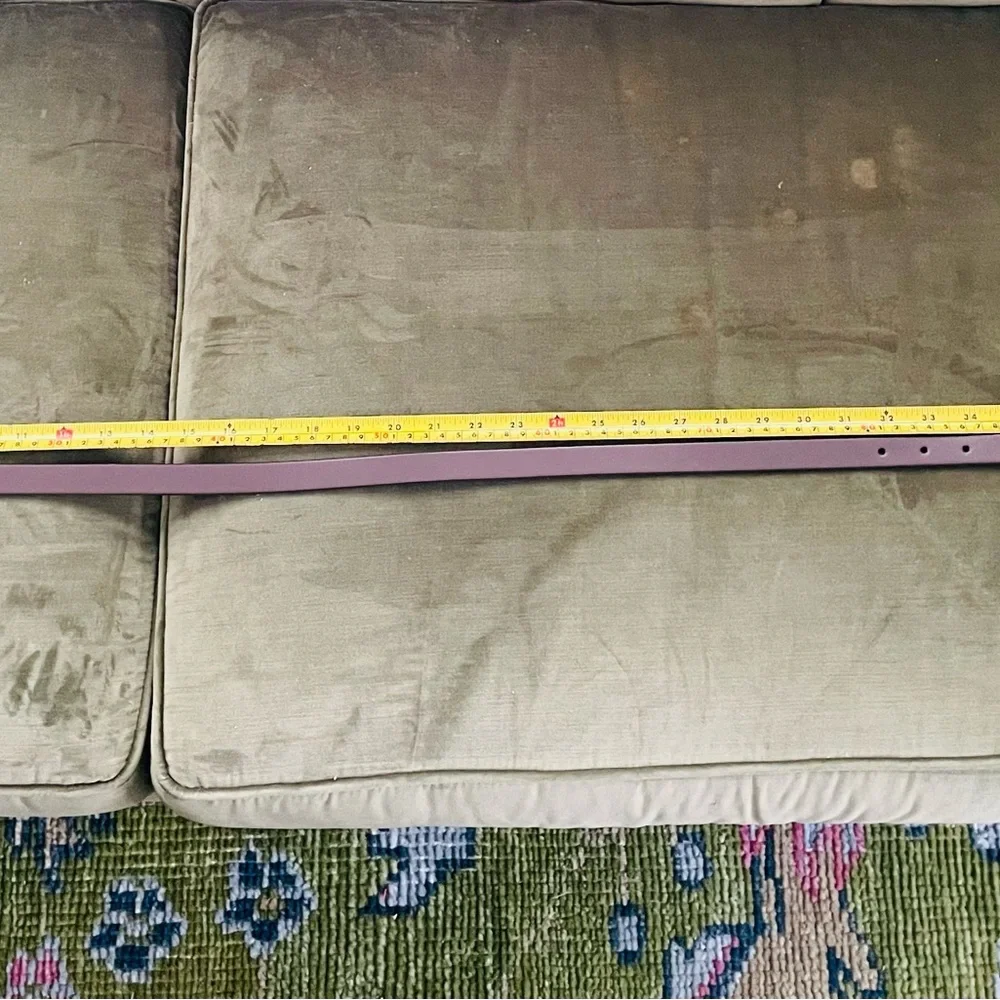 J. Crew Dark Brown Belt with Gold Buckle - Picture 12 of 16